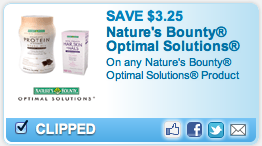 Printable Coupons: Nature’s Bounty Optimal Solutions, Smithfield Bacon, Bush’s, Gortons and More