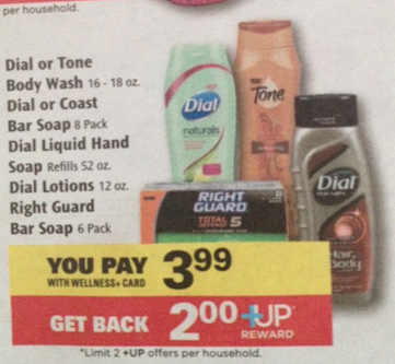 Rite Aid: Two Free Dial Body Washes