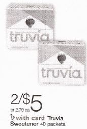 Walgreens: Truvia Sweetener for 50¢ Starting 9/30