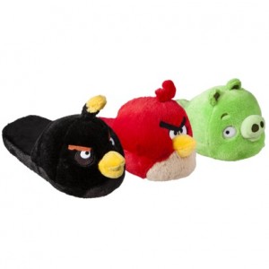 Angry Birds Slippers For the Whole Family (today only)