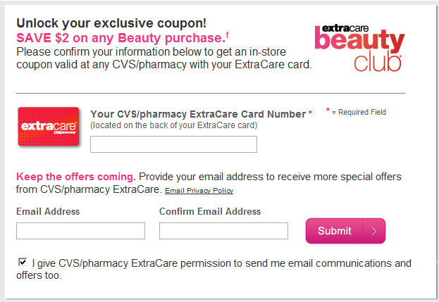 CVS: Save $2 Off Any Beauty Purchase Coupon
