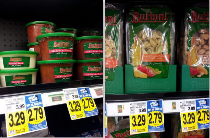 New Buitoni Pasta and Sauce Coupon + Kroger & Affiliate Store Deal