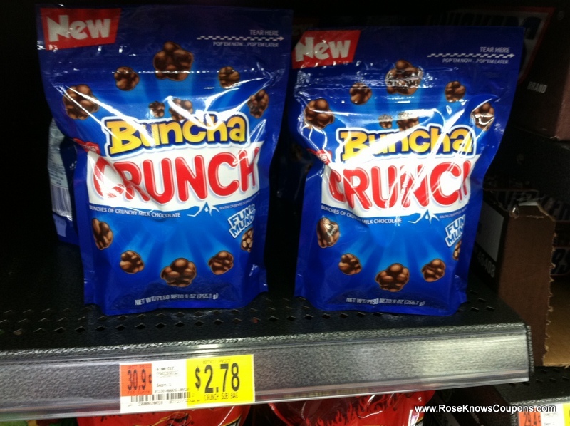 Nestle Buncha Cruch Printable Coupons + Walmart Deal