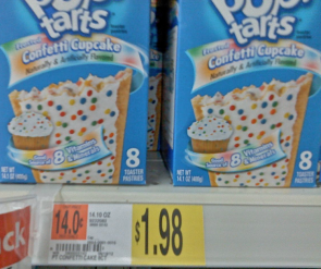 Kellogg’s Confetti Cupcakes Pop-Tarts Walmart Scenario