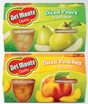 Del Monte Fruit Cups only $1 at Rite Aid