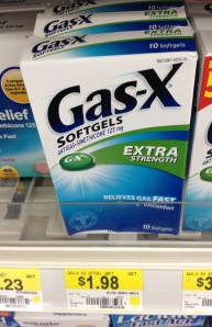 New Gas-X Coupon = FREE Softgels at Walmart