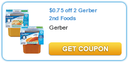 Gerber Printable Coupons Plus Target Deal