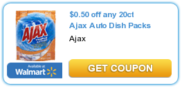 Ajax Cleaning Products Printable Coupons