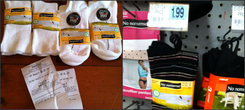 Rite Aid: No Nonsense Socks MoneyMaker Deals (no coupons required)