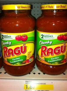 Target: Ragu Pasta Sauce Store Coupon Plus Scenario