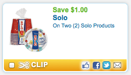 Solo Cups or Plates Printable Coupon