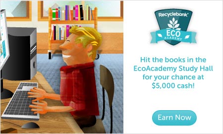 Recyclebank: Earn More Points at the EcoAcademy Study Hall