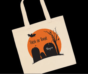 Vistaprint: $2 Customized Halloween Tote