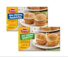 Target: Tyson Mini Chicken Sandwiches for $1.90 With Coupons