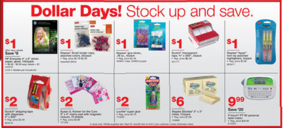 Staples Deals for 10/07-10/13