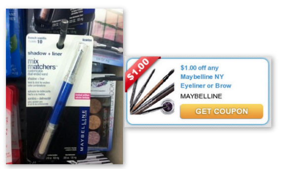 Free Maybelline Eye Liner at the Dollar Tree after Printable Coupons