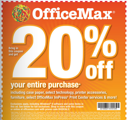 OfficeMax Deals for 10/21-10/27 - Common Sense With Money