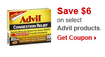 Advil Congestion Printable Coupons | Get $8 off at CVS!