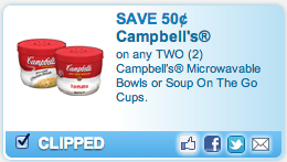 Printable Coupons: Campbell’s, Nature Made, Purex, Silk and Department Store Coupons