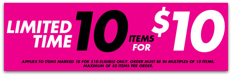 *HOT* Claire’s 10 Items for $10 Sale