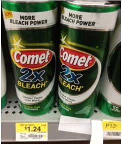 Comet 2X Powder Cleaner Under $1 at Walmart