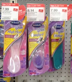 Target: Two Free Dr. Scholl’s In-Soles for Her
