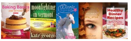 Free Kindle Books: Baking Basics, Moonlight in Vermont, Winnie, Whispers in Autumn and Healthy Dinners