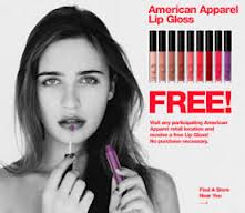 FREE American Apparel Lip Gloss