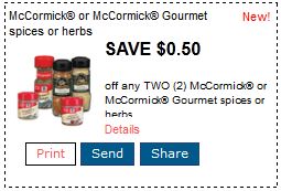 Printable Coupons: McCormick, Kashi, Right Guard, Jimmy Deand and More