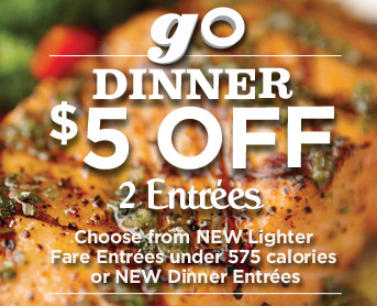 Olive Garden Coupons $5 off Dinner and 20% off Lunch