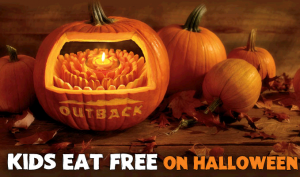 Outback Steakhouse: Kids Eat FREE on Halloween