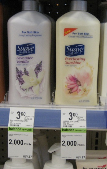 FREE Suave Lotion at Walgreens