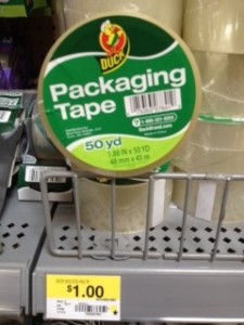 FREE Duck Brand Packaging Tape at Walmart