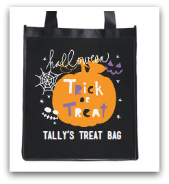$1 Customized Trick or Treat Bags