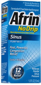 Walgreens: Afrin No Drip Spray only $1 (80% off)