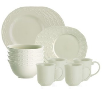 Paula Deen Signature Dinnerware Whitaker 16-Piece Dinnerware Set for $39.99 Shipped