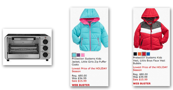 Macy’s: Kids Coats for $15.99, Waring Toaster Oven for $19.99 After Rebate