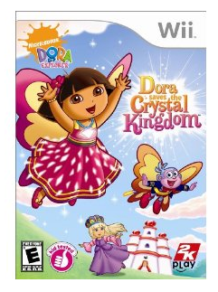 Dora the Explorer: Dora Saves the Crystal Kingdom Wii Game only $7.99 Shipped