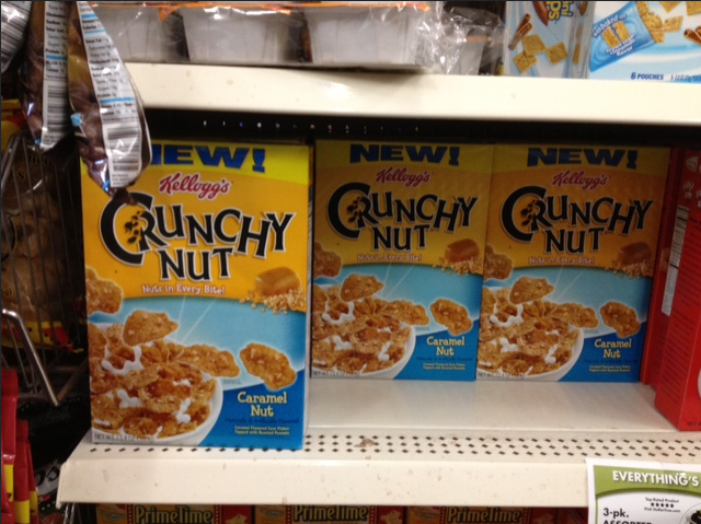 Kellogg’s Crunchy Nut Cereal only 50 Cents per Box at The Dollar Tree