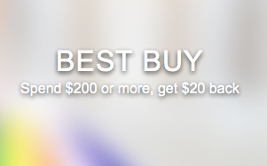 Best Buy: Free $20 American Express Card with $200 Purchase