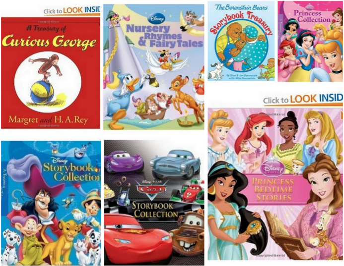 Lots of Harcover Storybook Collections for just $5 each on Amazon