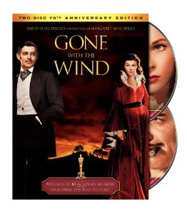 Gone with the Wind DVD (Two-Disc 70th Anniversary Edition) $5.99 (76% off)