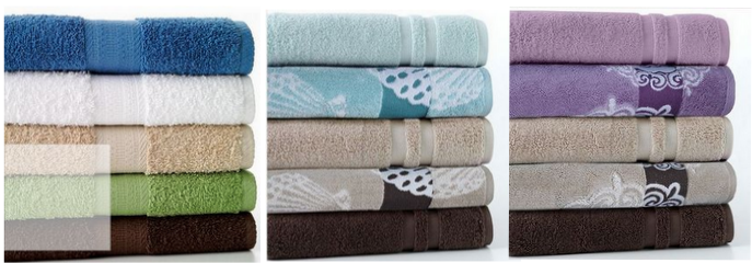 Bath Towels at Kohls Up to 70% Off (As low as $2.79 + Free Shipping)