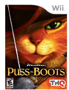 Puss in Boots Wii Game only $9.99 Shipped