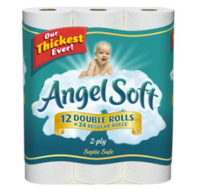 Angel Soft Toilet Paper Printable Coupons Makes it 19 Cents per Roll at Target