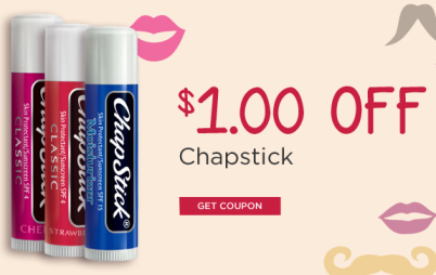 Rite Aid 1 Off Chapstick Coupon 1st 10 000 Only Free Starting 11 11