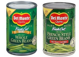 Del Monte Printable Coupons | Save 50 Cents on Canned Green Beans