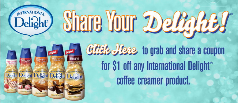 New International Delights Creamer Coupon = As Low As 11¢ at Target