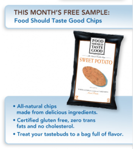 Free Sample of Food Should Taste Good Chips