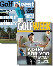 Golf Digest & Golfweek Bundle Magazine Subscription for $8.99